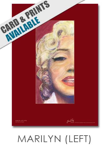 Marilyn Left Print