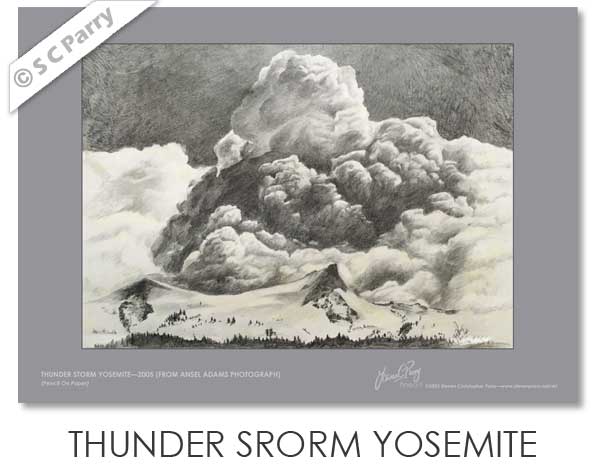 Yoemite Thunder Storm