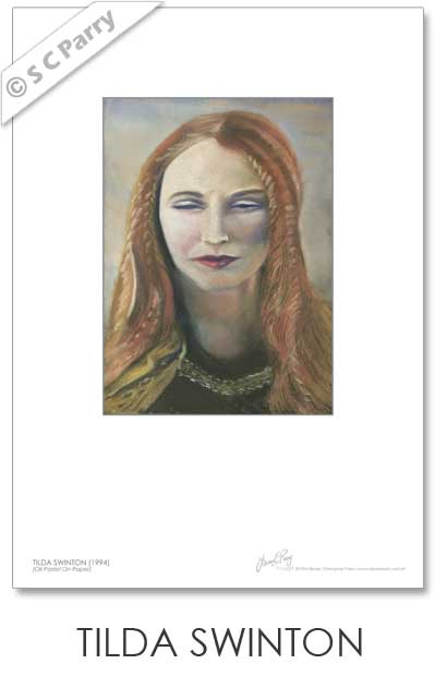 Tilda Swinton Print