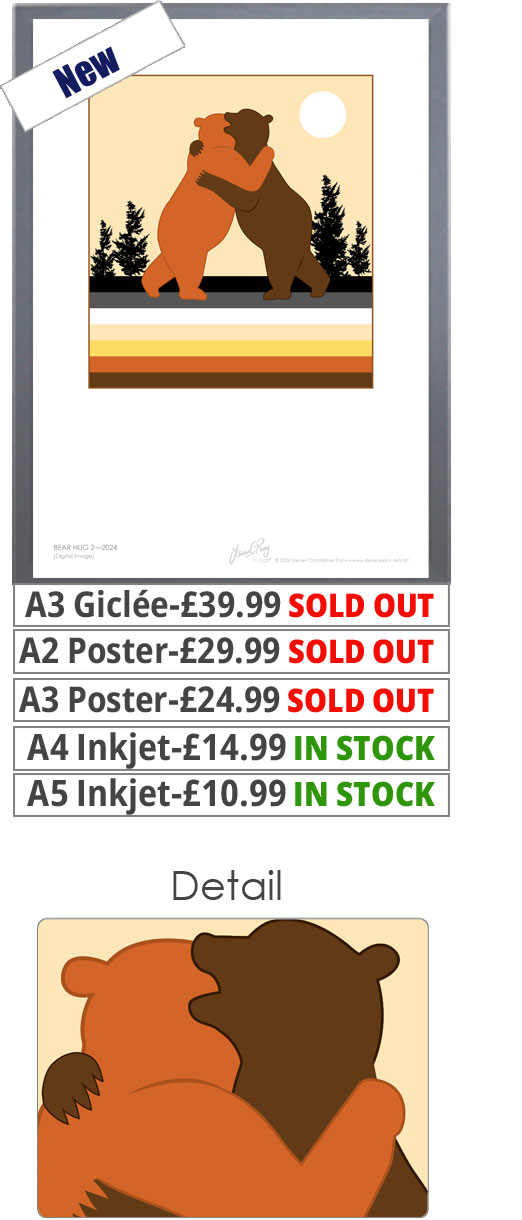 Bear Hug 2 Print - Price From 10.99