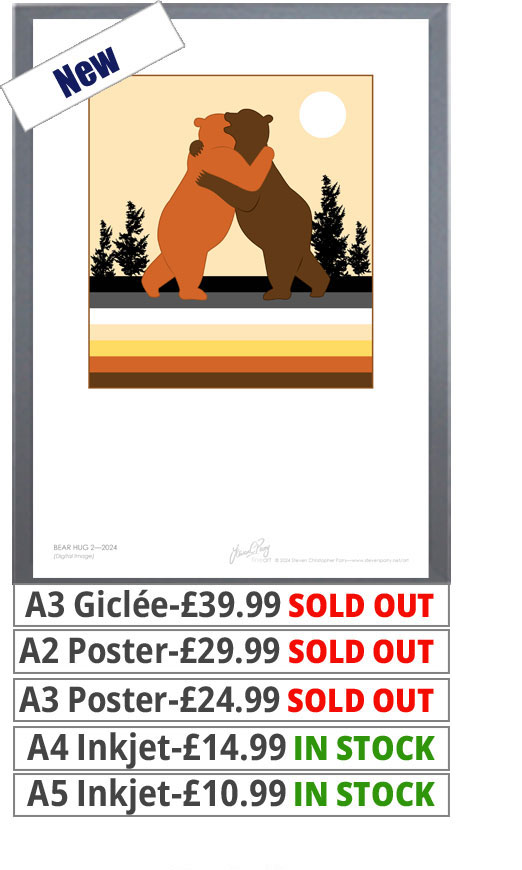 Bear Hug 2 Print - Price From 10.99