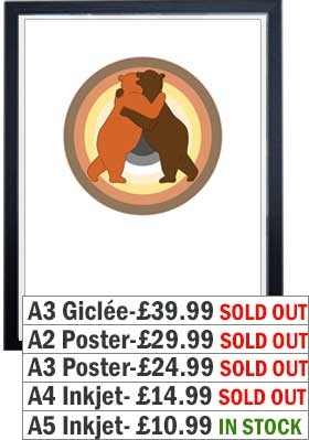 Bear Hug Print