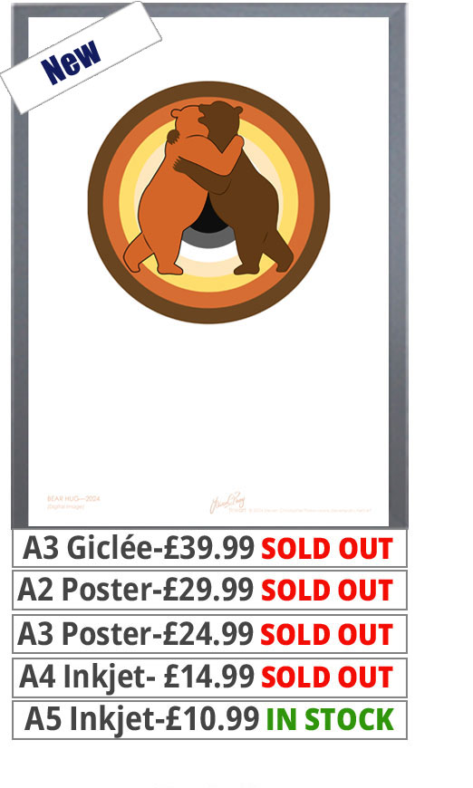 Bear Hug Print - Price From 10.99