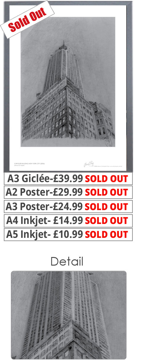 Chrysler Building Print - Price From 10.99