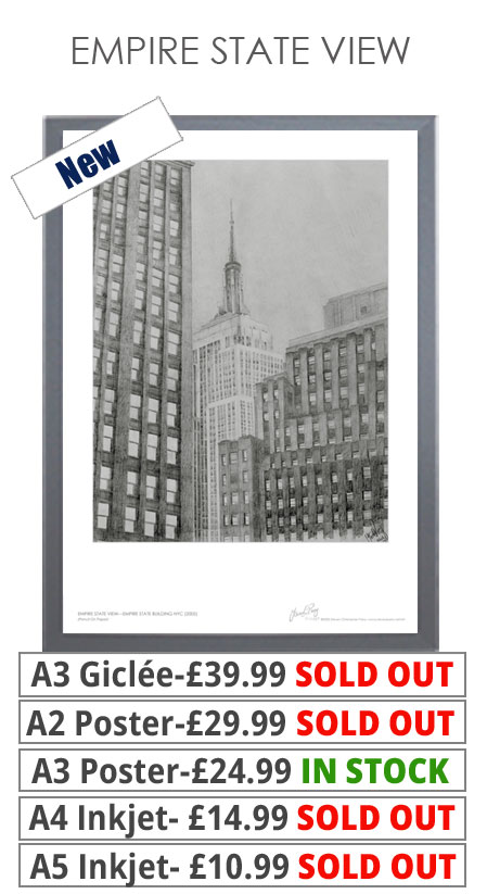 Empire State View - Prints & Posters from £10.99
