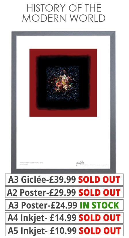 Typographic Painting 2 Card Set £6.99 Includes S and P Cards