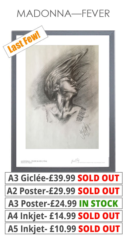 Madonna Fever - Prints & Posters from £10.99