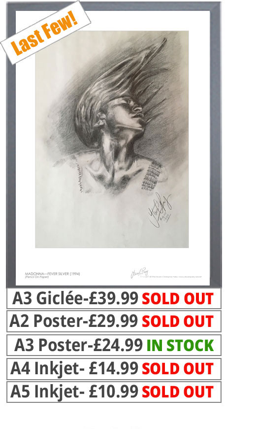 Madonna Fever Print - Price From 10.99