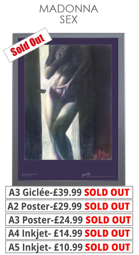 Madonna Sex - Prints & Posters from £10.99