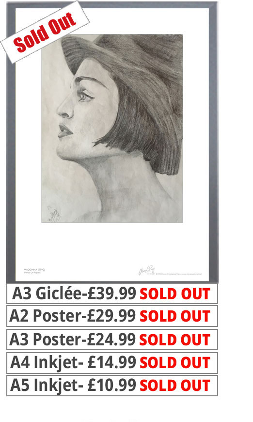 Madonna Print - Price From 10.99