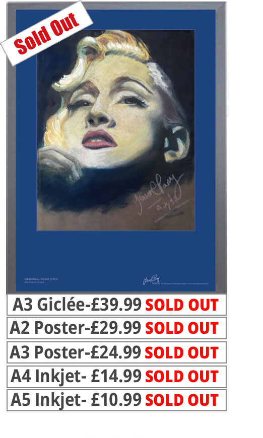 Madonna Vogue Print - Price From 10.99