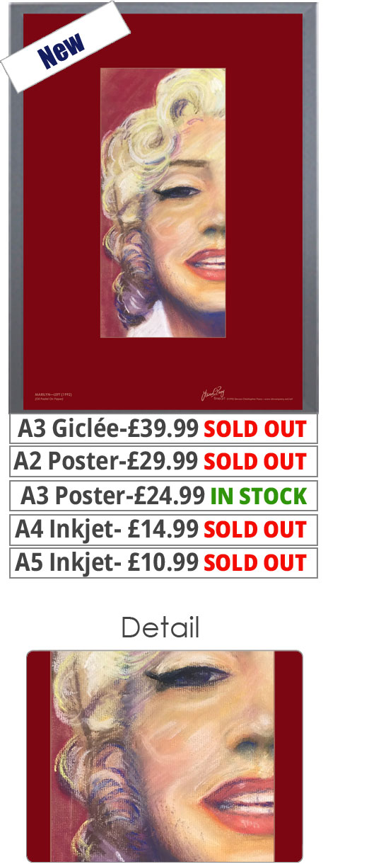Marilyn Left Print - Price From 10.99