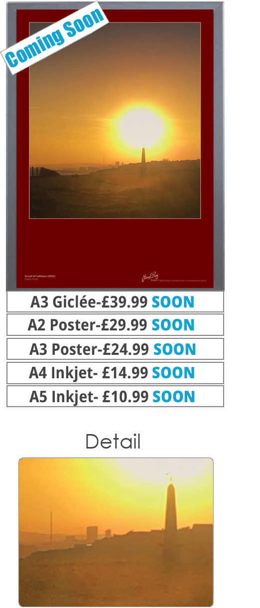 Sunset At Saltdean Print - Price From 10.99