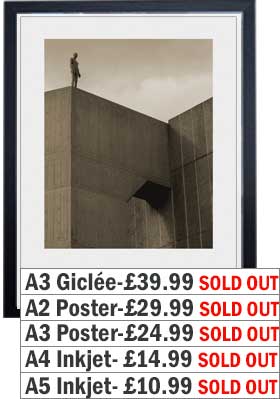 Statue (Anthony Gormley) Print