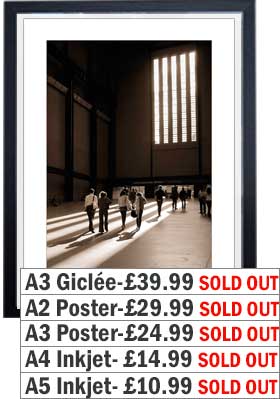 Walking To The Light Print