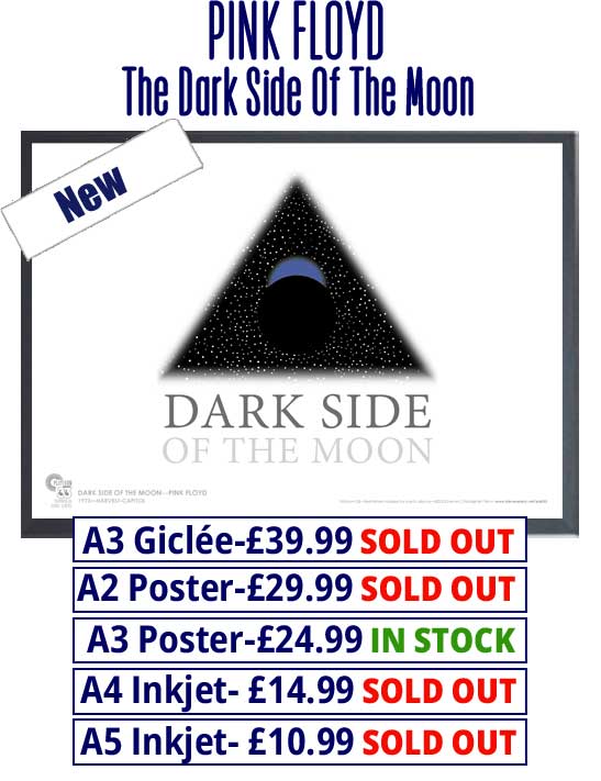 Pink Floyd The Dark Side Of The Moon Prints From £10.99