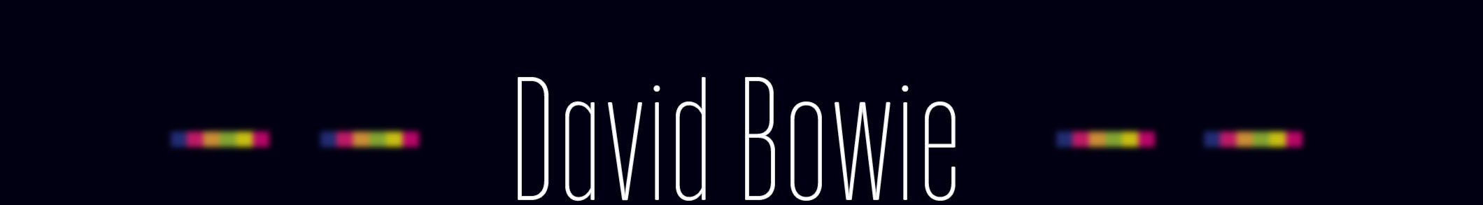 David Bowie