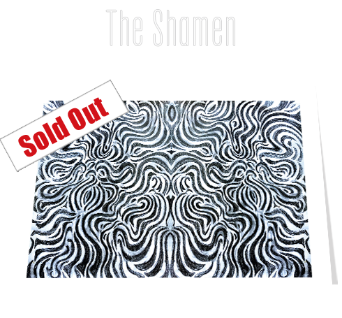 The Shamen Ebenneza Goode (B&W) Notecard £3.99