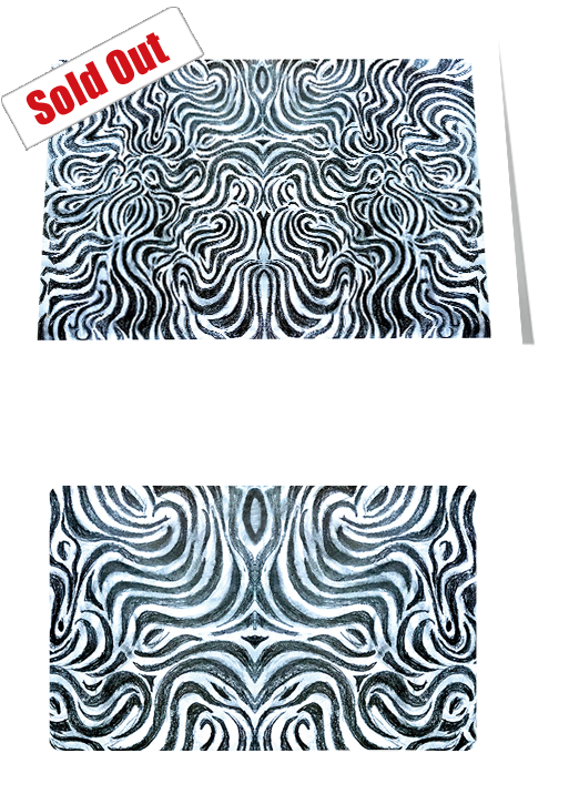 The Shamen - Ebeneeza Goode B&W Notecard £3.99