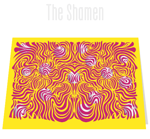 The Shamen Ebenneza Goode (Yellow) Notecard £3.99