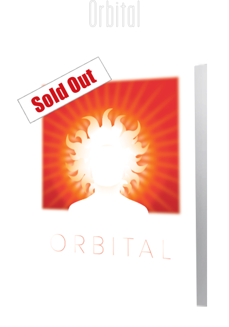 Orbital—Girl With The Sun In Her Head (Sunset) Notecard £3.99