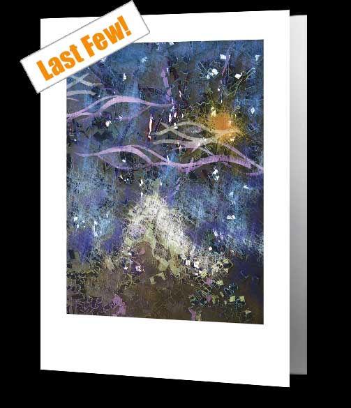 Kate Bush - King Of The Mountain Notecard - £3.99