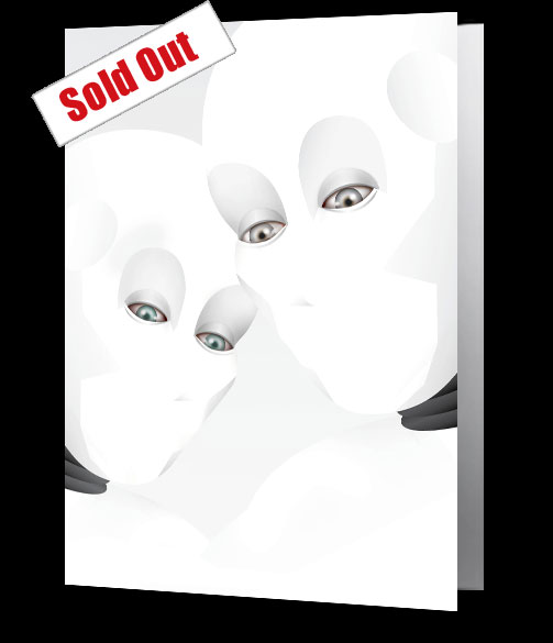 Pet Shop Boys Sad Robot World Notecard - £3.99