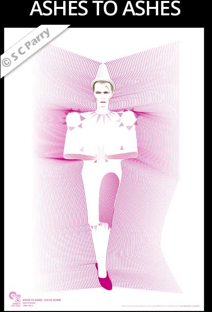 David Bowie - Ashes To Ashes Print
