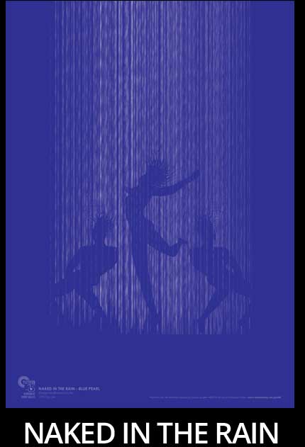 Blue Pearl-Naked In The Rain copyright 2023 Print