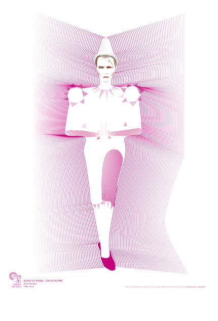 David Bowie - Ashes To Ashes Print