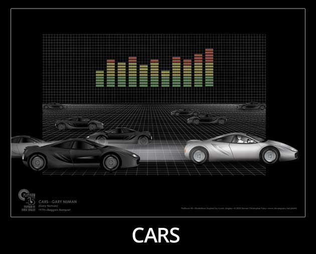 Gary Numan - Cars Print