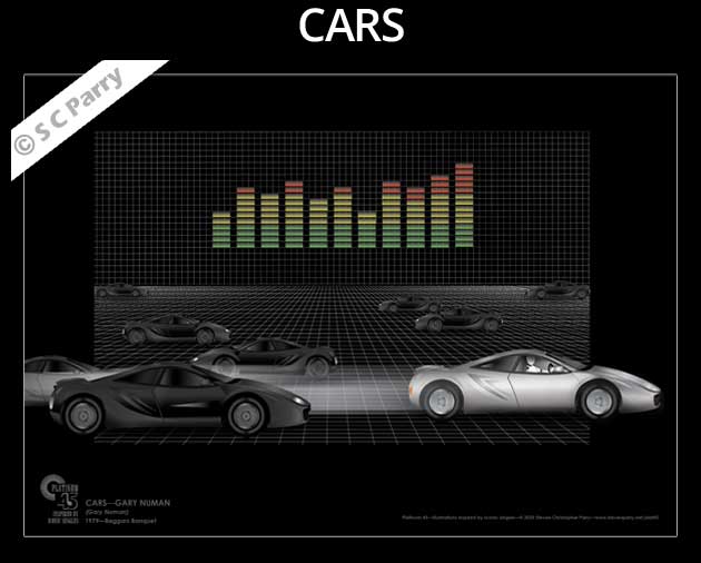 Gary Numan - Cars Print