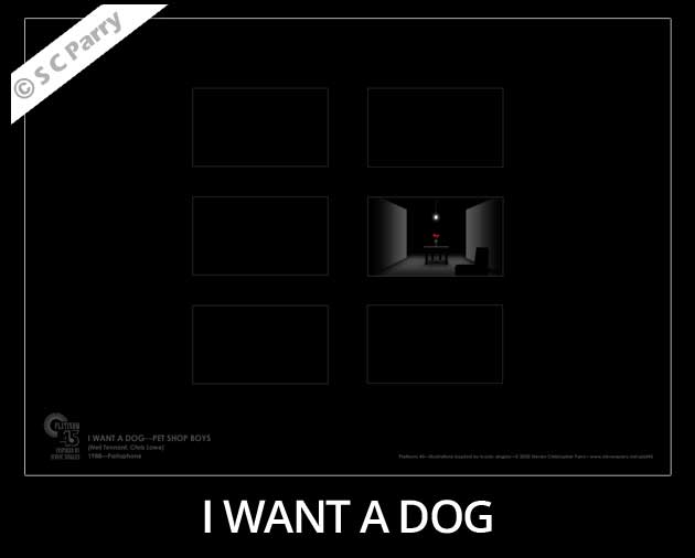 Pet Shop Boys—I Want A Dog copyright 2023 Print