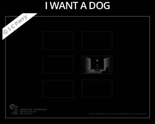 Pet Shop Boys—I Want A Dog copyright 2023 Print