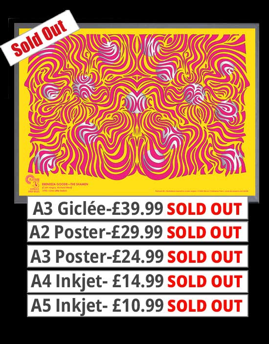 The Shamen - Ebeneeza Goode Prints & Posters From £10.99