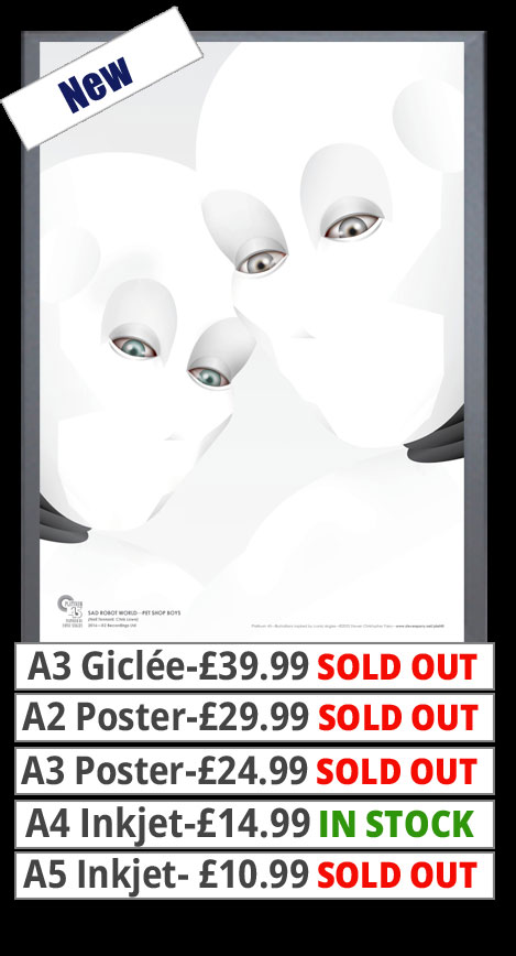 Pet Shop Boys - Sad Robot World - Print - Price From 10.99