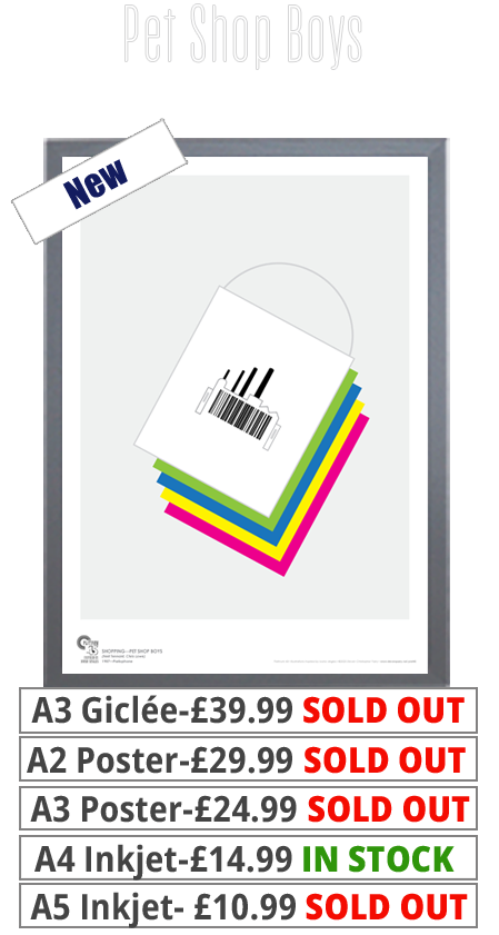 Pet Shop Boys - Shopping Print