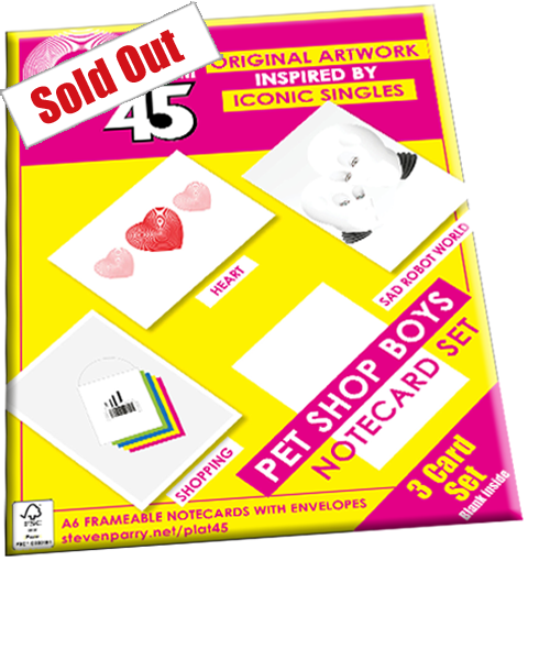 Pet Shop Boys Card Set £8.99