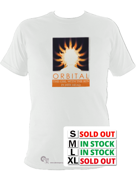 Orbital - The Girl With The Sun In Her Head - T Shirt £26.99