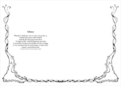 Reminiscence Original Spread - Created by Cindy Mak