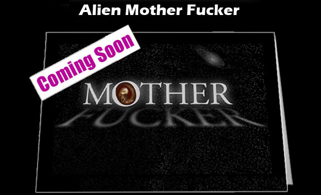 The Dark Side: Alien Mother Fucker Notecard - £3.99