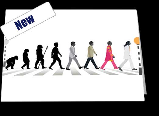 The Beatles: Evolution Notecard £3.99