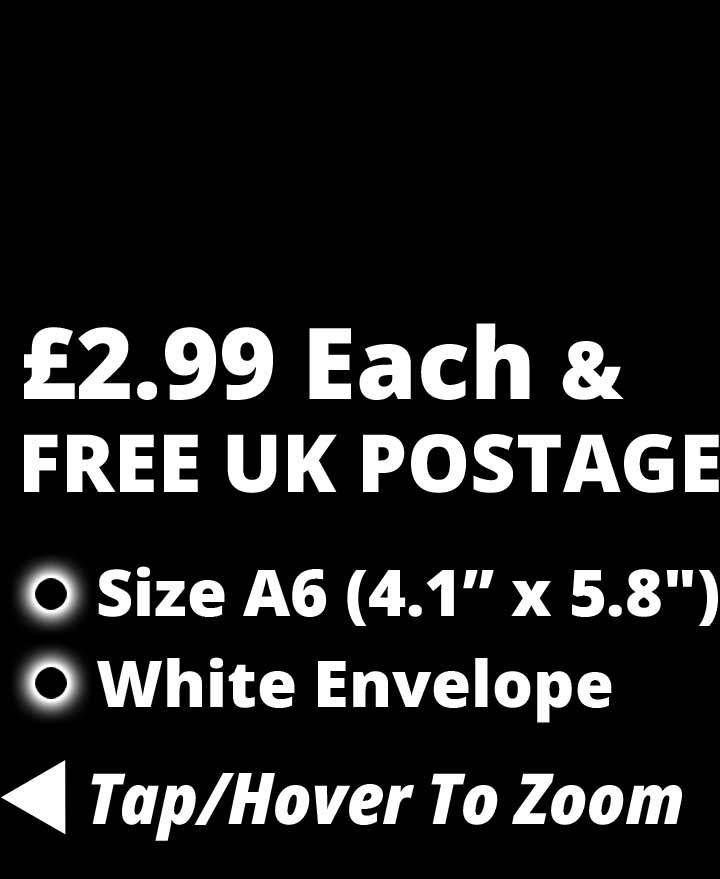 A6 Size Notecard Price £2.99