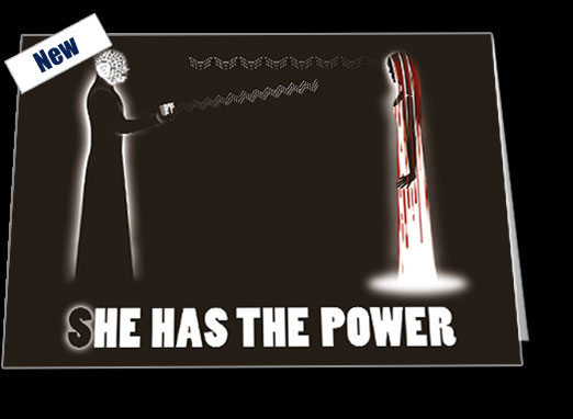 The Stand Off: Pinhead Vs Carrie Notecard £3.99