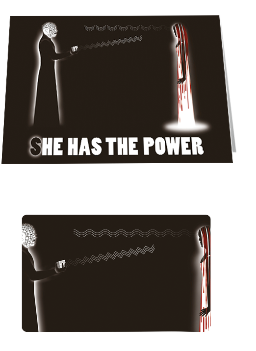 The Stand Off: Pinhead Vs Carrie Notecard £3.99