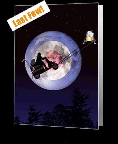 Past Present & Future 1960's Notecard - £3.99