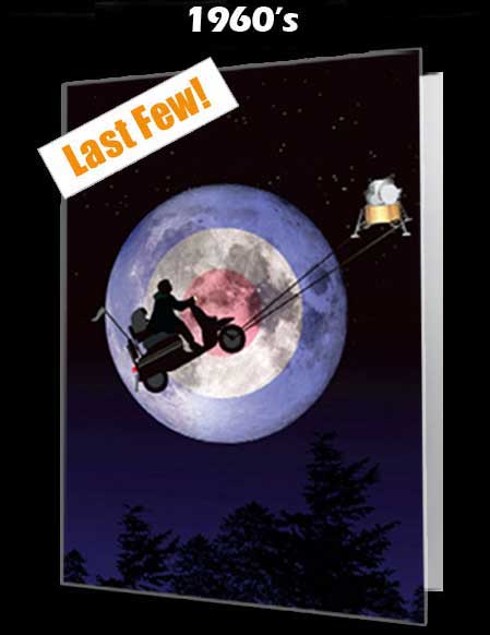 Past Present & Future 1960's Notecard - £3.99