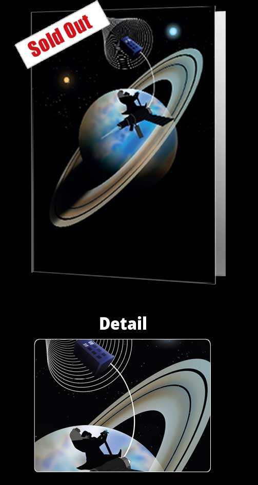 Past Present & Future 3030's Notecard - £3.99