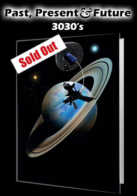 Past Present & Future 3030's Notecard - £3.99