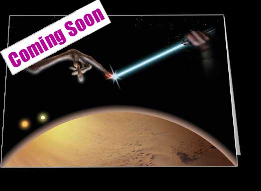 Mash-Ups: E.T. Meets Luke Skywalker Notecard £3.99